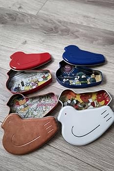 Amazon.co.jp: 鳩サブレー 缶 豊島屋 130周年 記念 商品 鳩の日